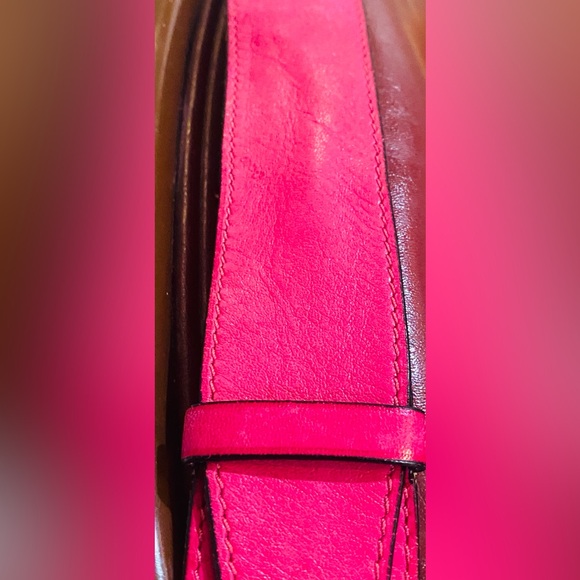 Celine multicolor genuine leather bucket bag - Picture 10 of 14